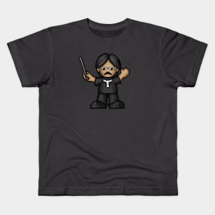 Nobuo Uematsu Pixelart Kids T-Shirt